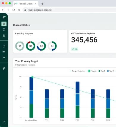 Screenshot of Sustainability Suite