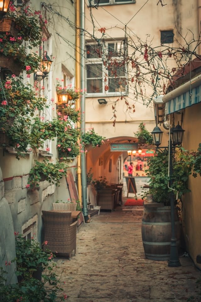 old town alley